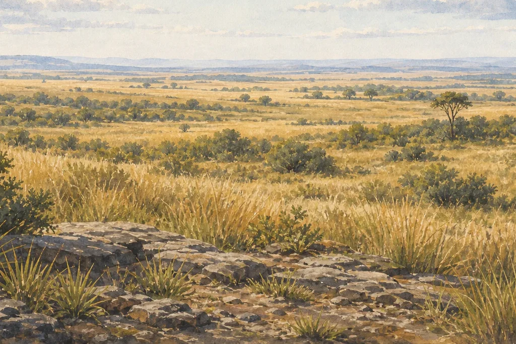 Conservation interpretation planning artwork for Mara North Conservancy