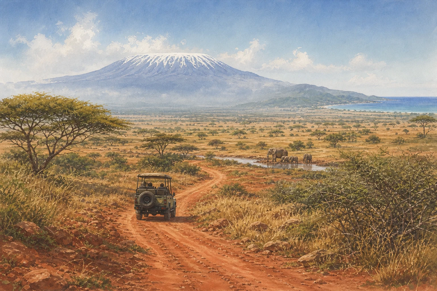 Southeast Safari Circuit route illustration