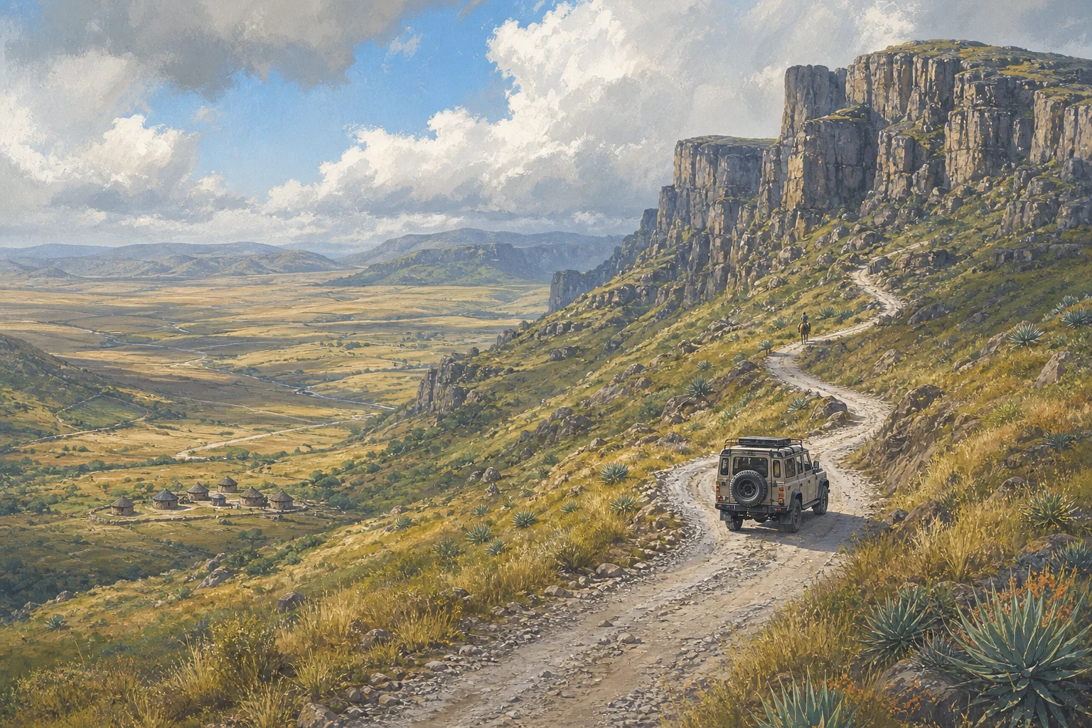 Central & Northern Safari Circuit route illustration