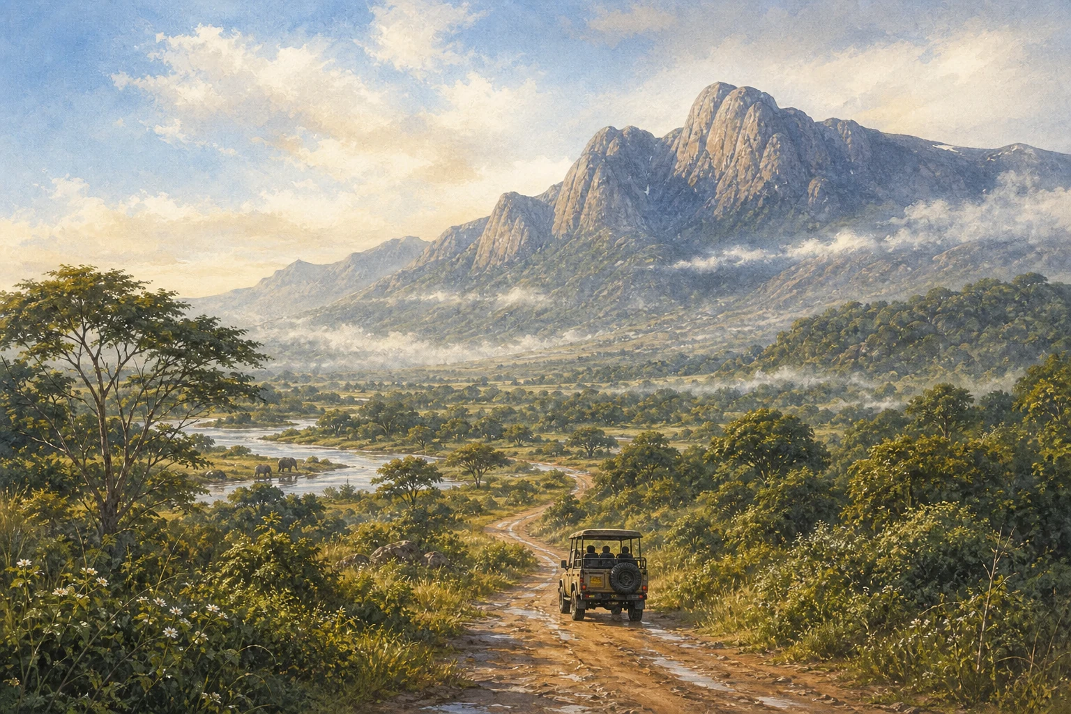 Malawi’s South route illustration