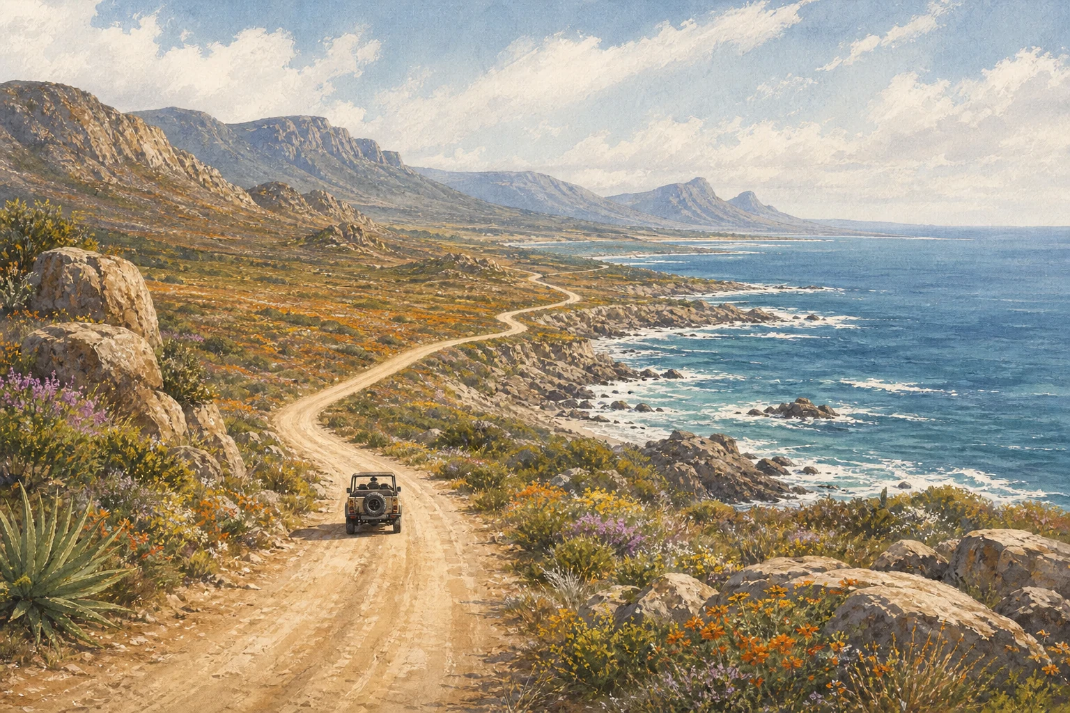 The Atlantic Route route illustration
