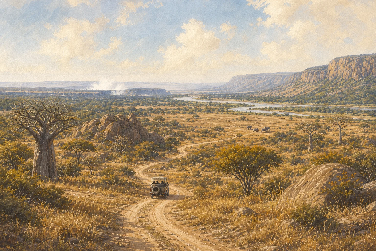 Zimbabwe's Best route illustration