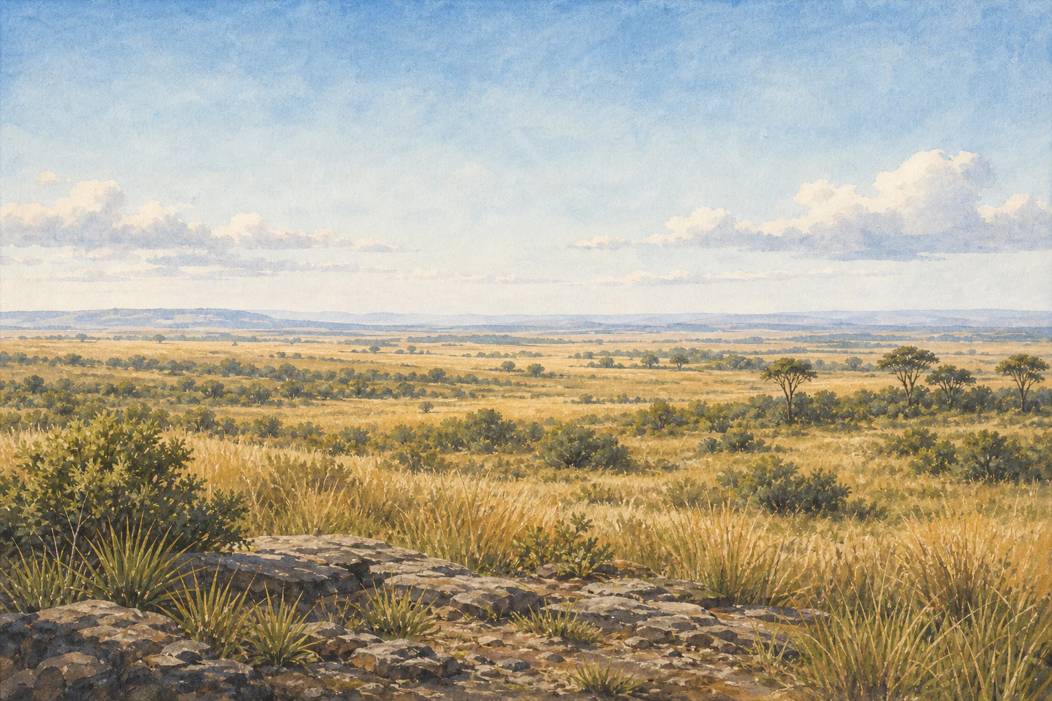 Mara North Conservancy landscape in kenya